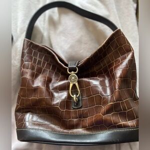 Dooney & Bourke Handbag and Matching Cosmetic Pouch with Dustbag